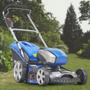 Hyundai HYM80LI460SP 80V Self Propelled Battery Powered Lawn Mower 45cm with Battery & Charger